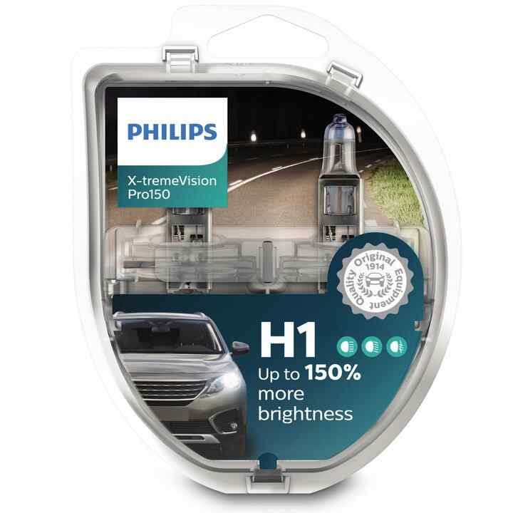 крушка преден фар на автомобил Philips X-treme Vision Pro 150